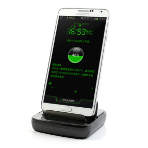 Докинг станция за Samsung Galaxy Note 3 N9000 / N9005 Micro USB 3.0 high speed черна